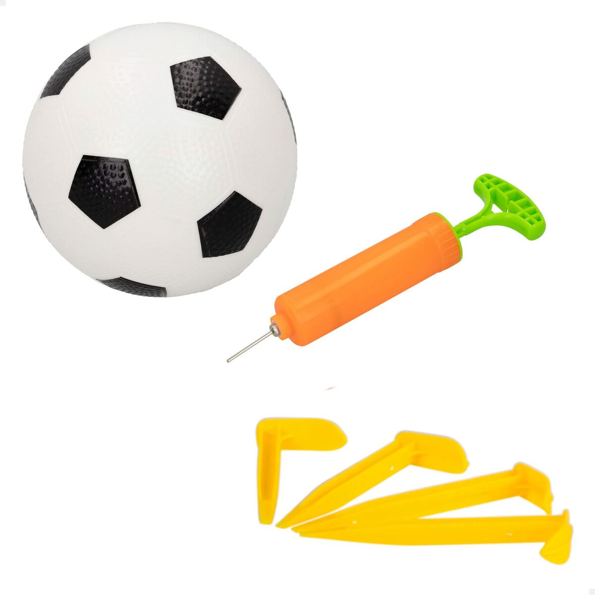 Hopvikbart fotbollsmål 90 x 59 x 59 cm - 3