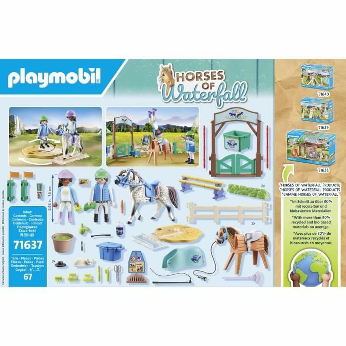 Playset Playmobil 71637 67 Delar - 3