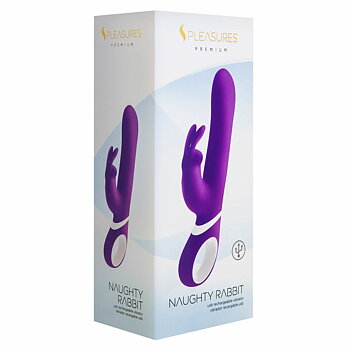 Dubbelvibrator Dual Stimulation Vibe S Pleasures Lila