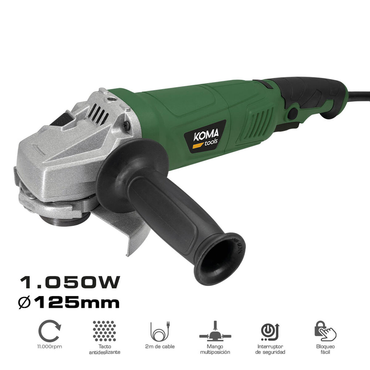 Vinkelslip Koma Tools 1050 W - 4