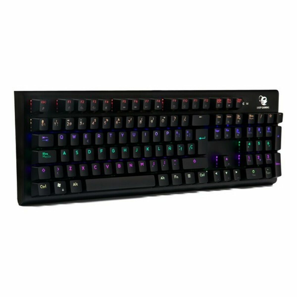 Gaming Tangentbord/ OR: Speltangentbord CoolBox DeepSolid Qwerty Spanska