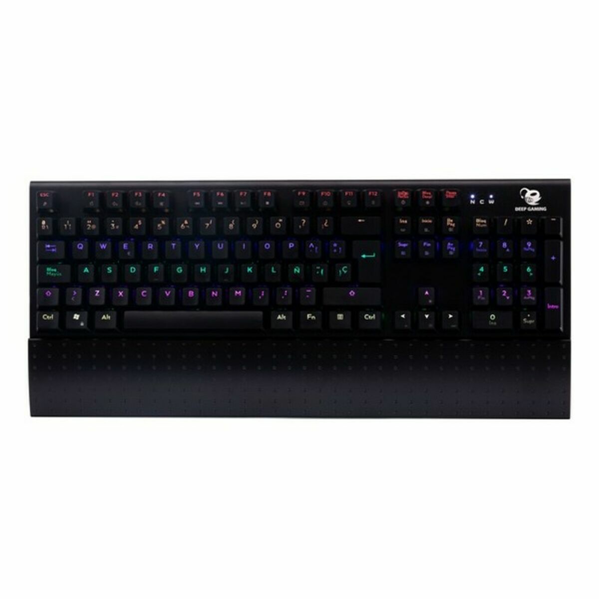 Gaming Tangentbord/ OR: Speltangentbord CoolBox DeepSolid Qwerty Spanska - 3
