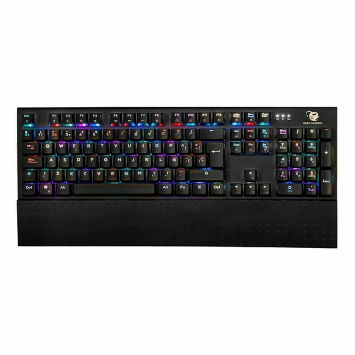 Gaming Tangentbord/ OR: Speltangentbord CoolBox DeepSolid Qwerty Spanska - 4