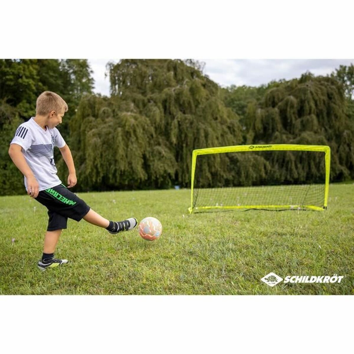 Fotbollsmål Schildkröt Gul Svart - 4