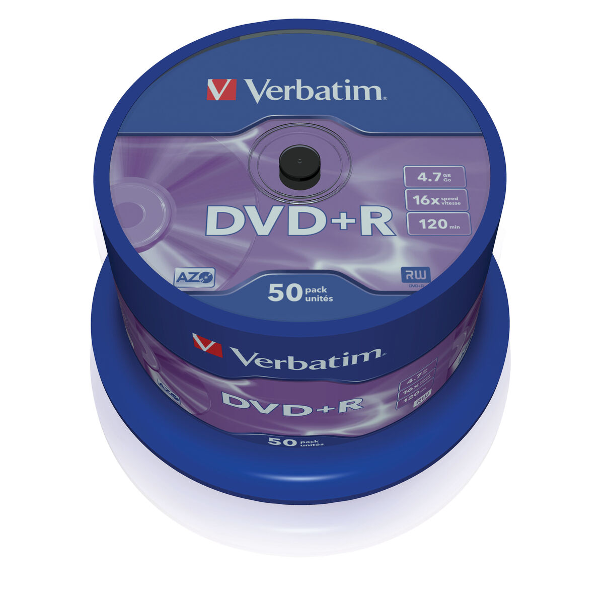 DVD+R Verbatim VB-DPR47S3A 50 antal (50 antal) - 2