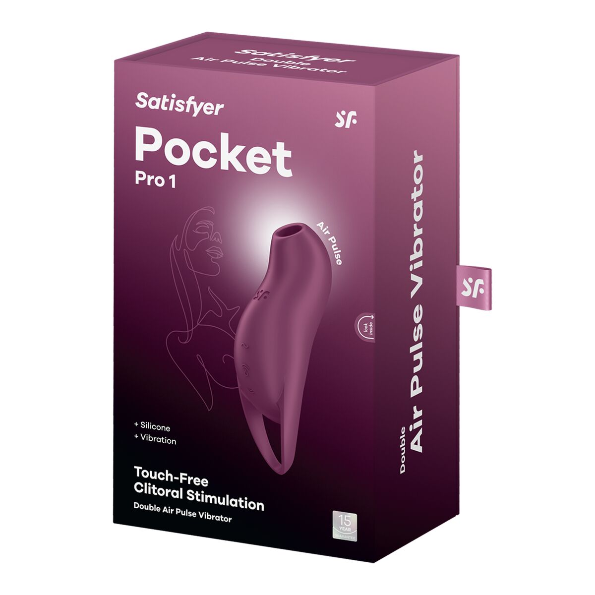 Vibrator Satisfyer Pocket Pro 1 Violett - 7