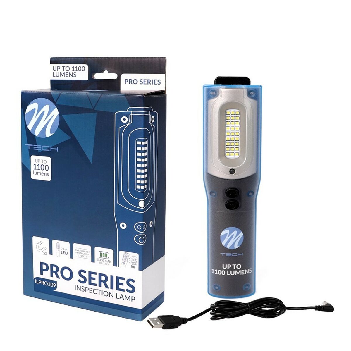 Arbetsljus M-Tech ILPRO109 1100 Lm Grå