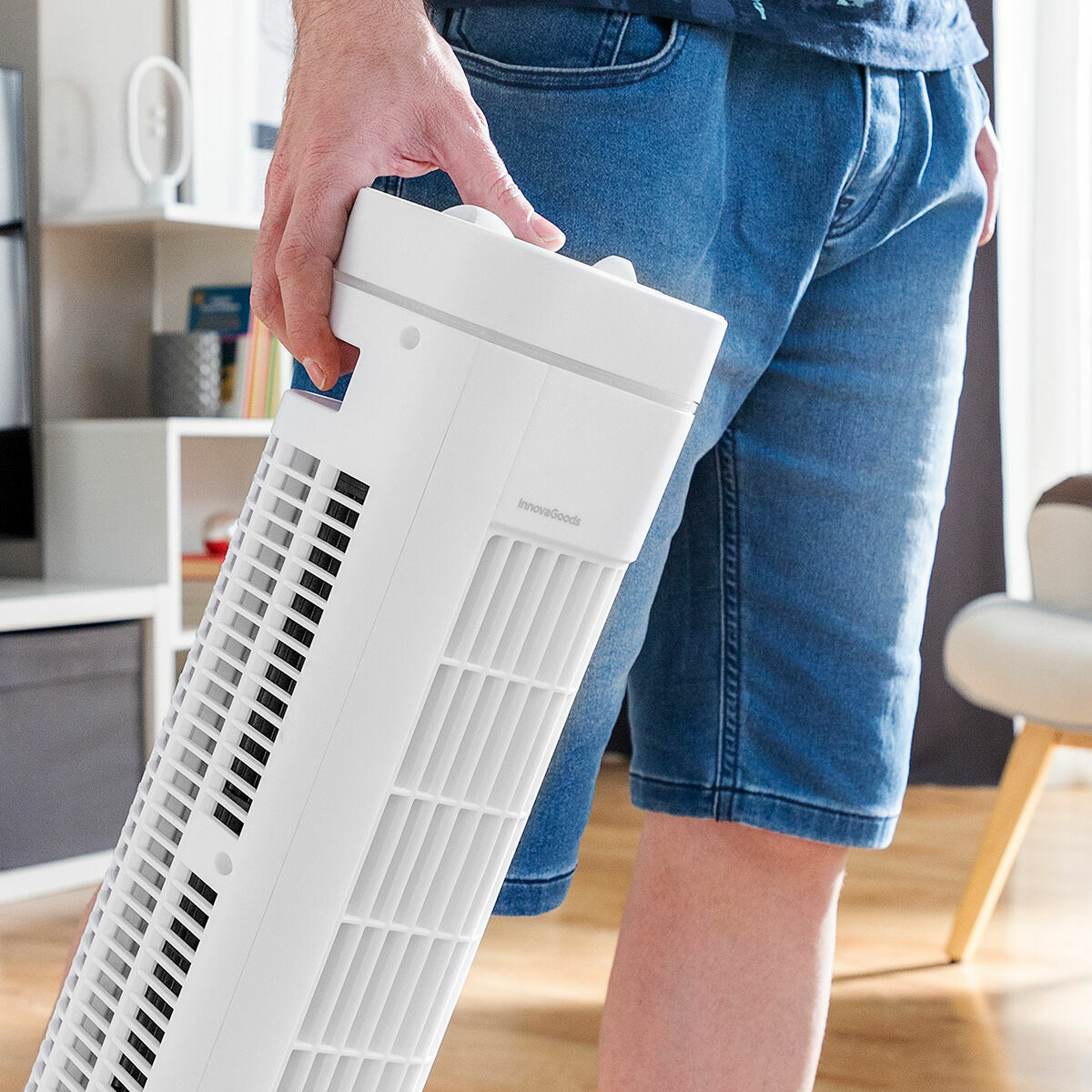 Tornfläkt Fankol InnovaGoods Vit 50 W - 6