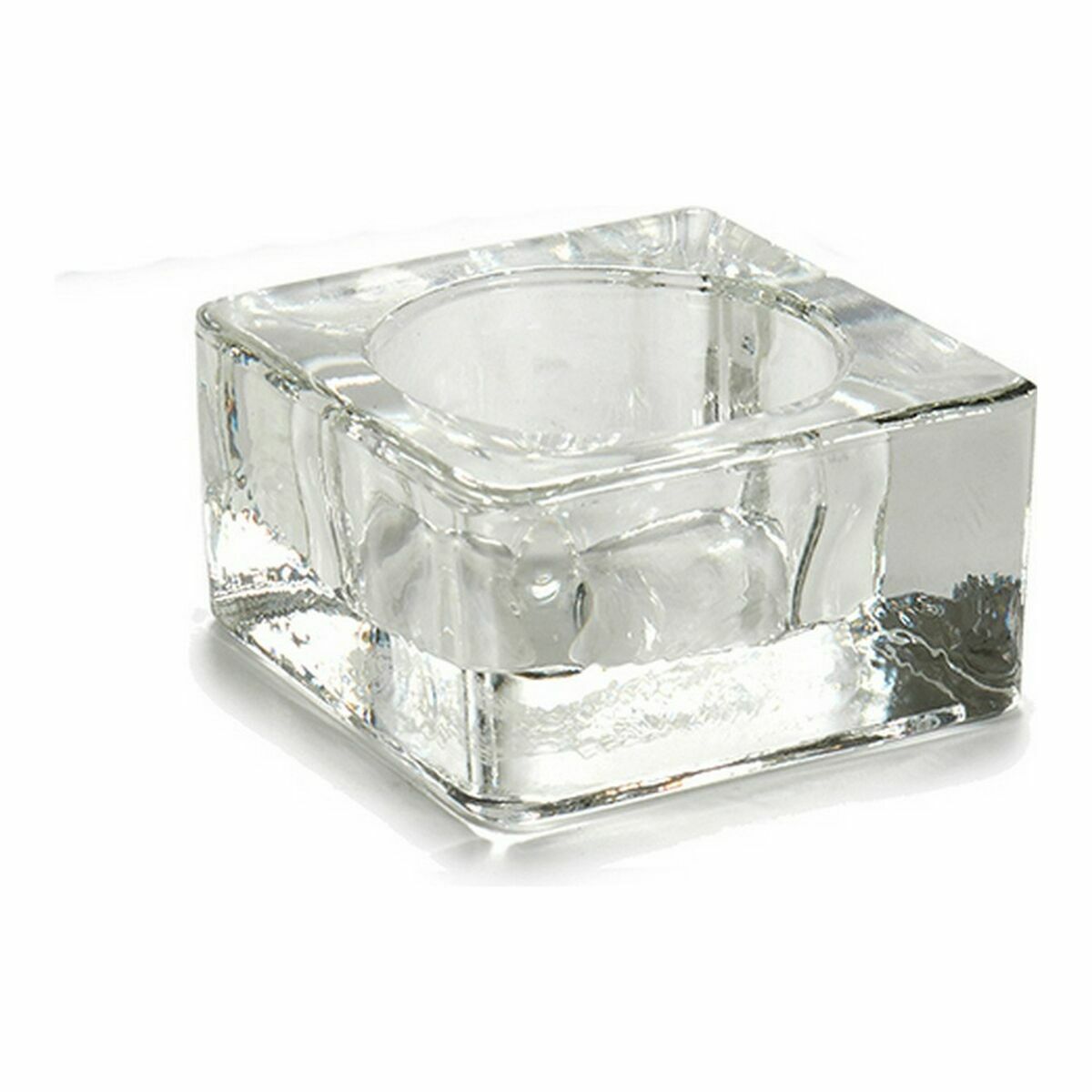 Ljusstakar Gift Decor Transparent Glas 6 x 3 x 6 cm (12 antal) - 3