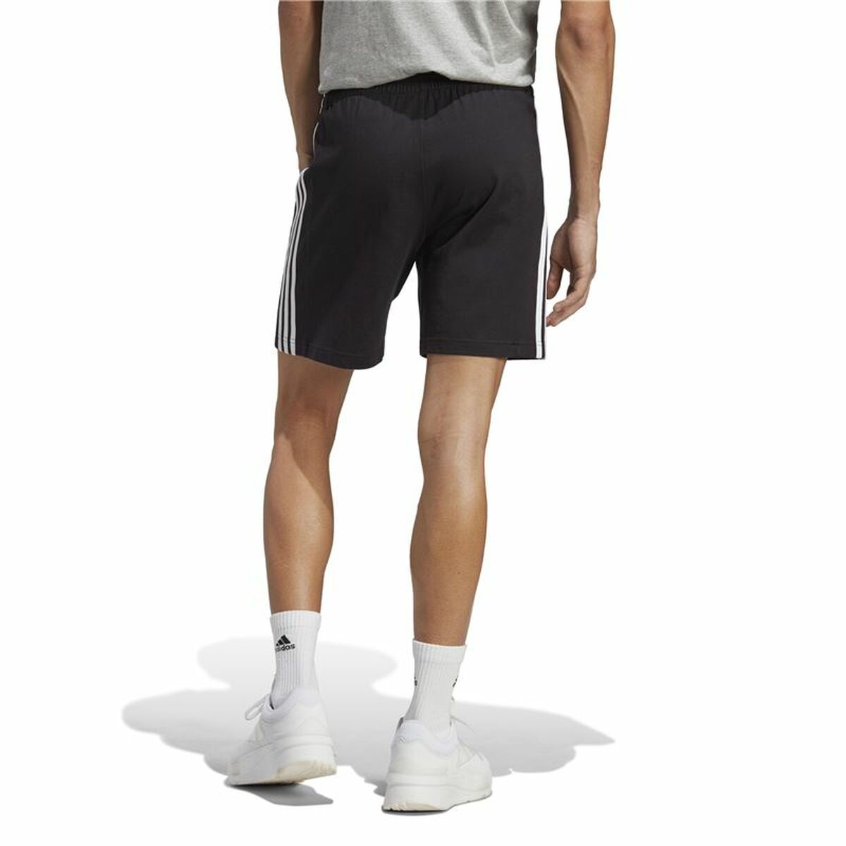 Träningsshorts Adidas 3S Sj 7 Sho Svart - 3