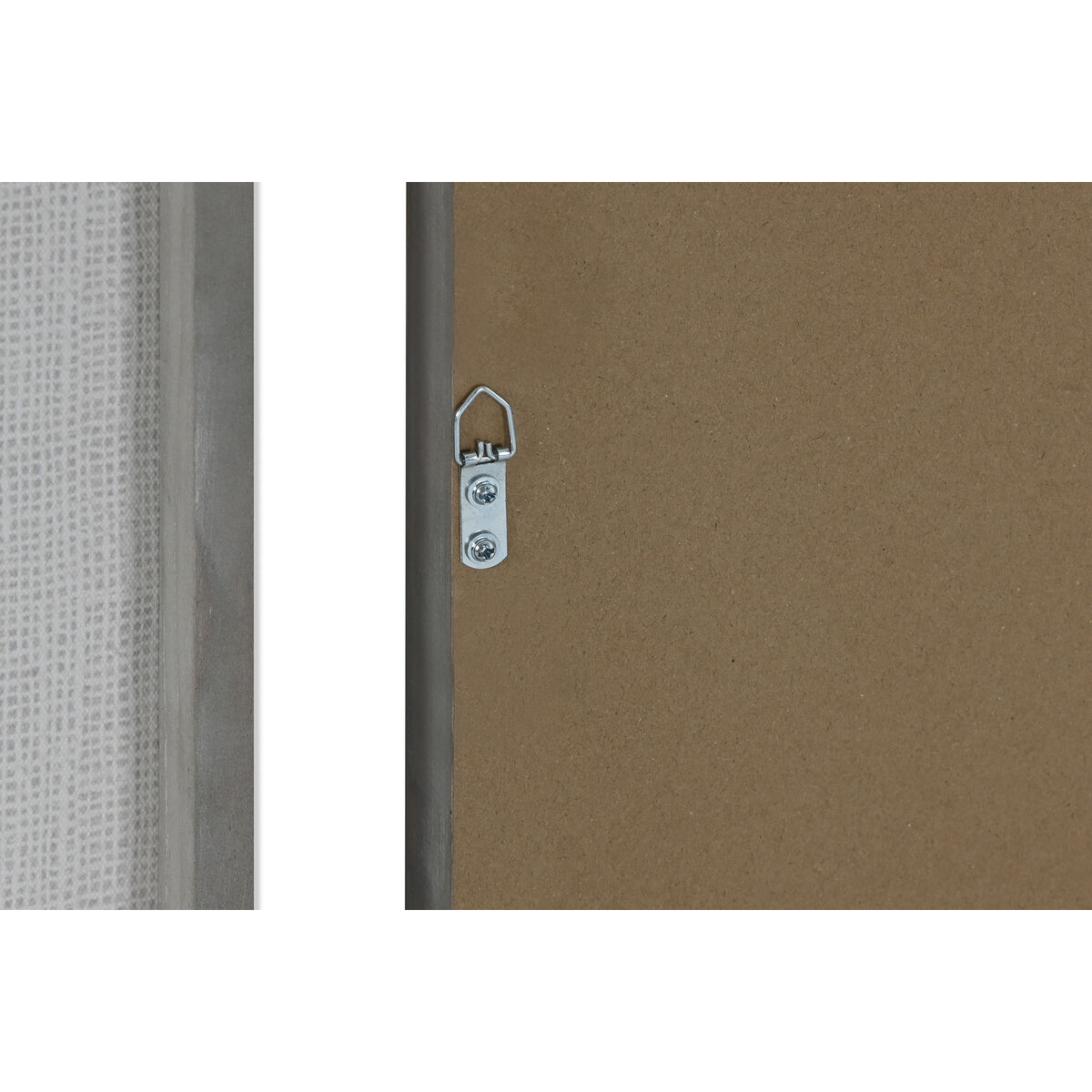 Kanvas Home ESPRIT Vit Svart Naturell Boho 120 x 3 x 60 cm (2 antal) - 4