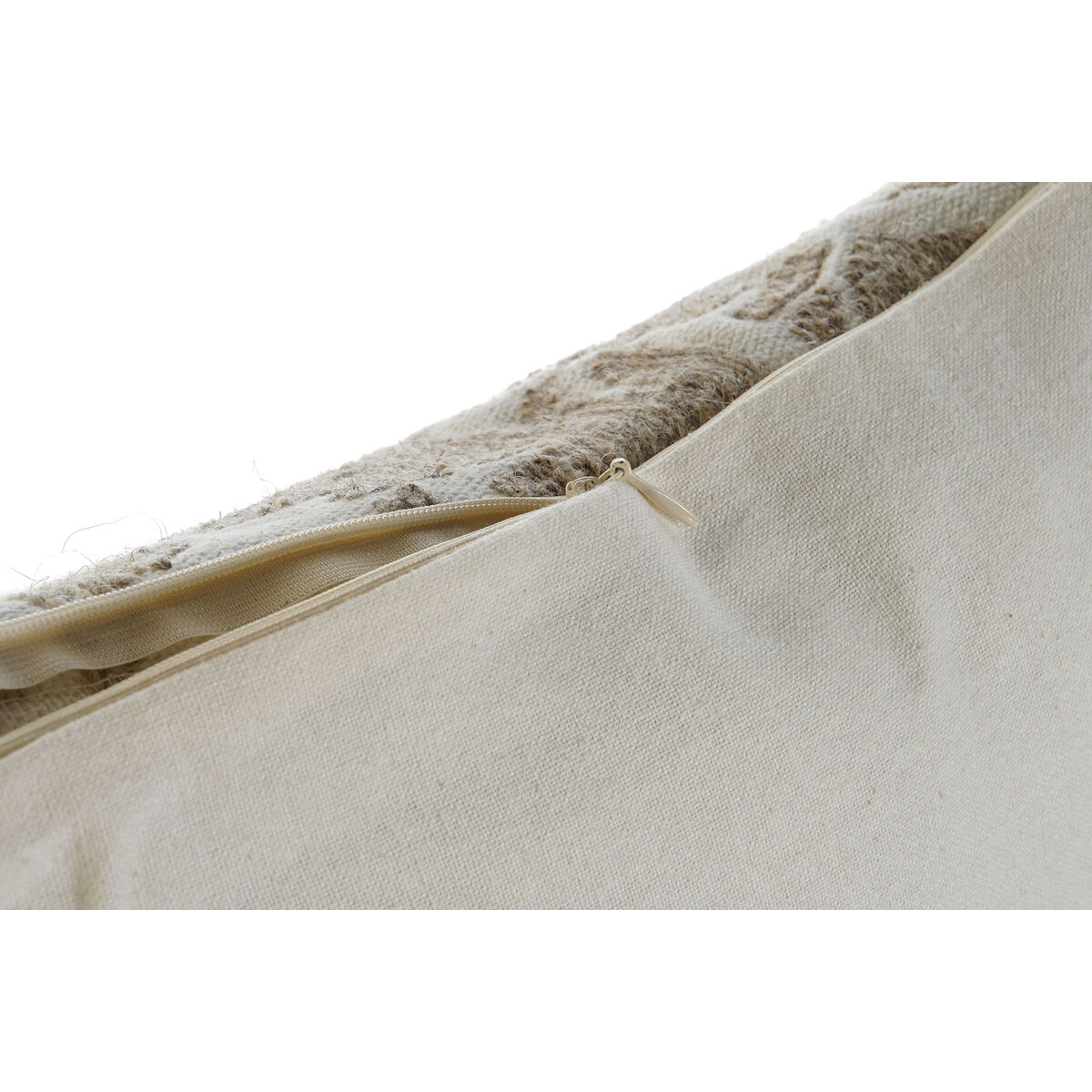 Kudde Home ESPRIT Brun Beige 45 x 15 x 45 cm - 2
