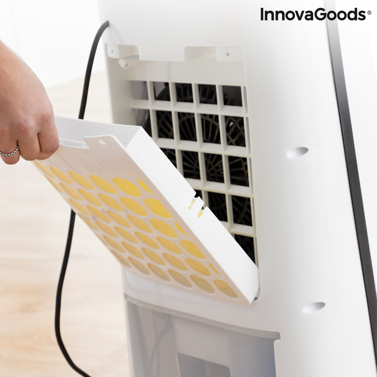 Bladlös, evaporativ luftkonditionering med LED InnovaGoods EVAREER (Renoverade A) - 7