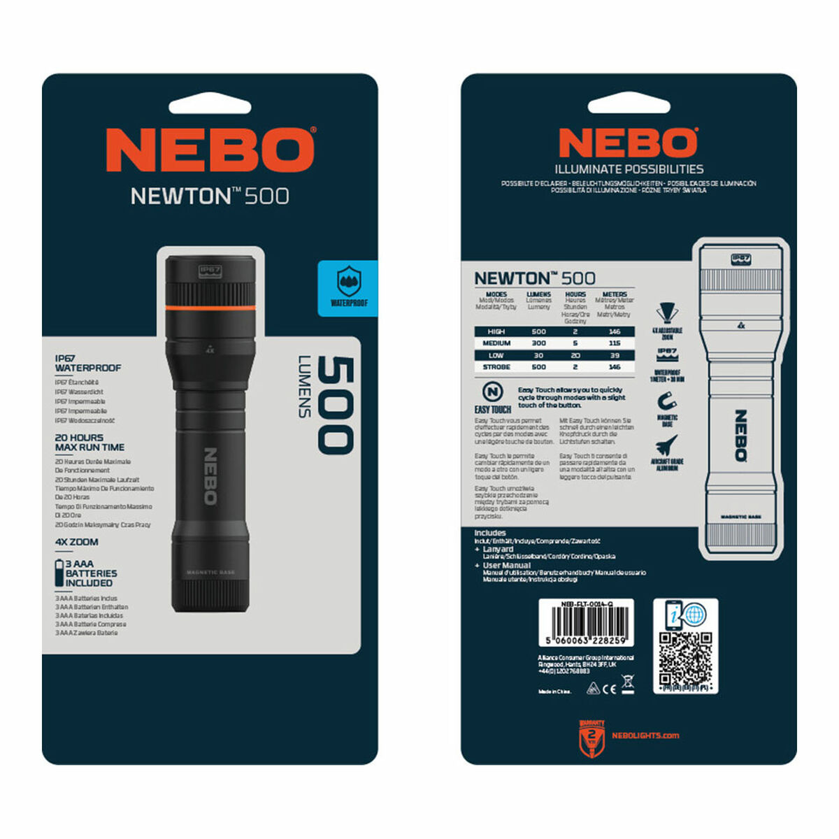 Ficklampa LED Nebo Newton™ 500 500 lm - 10