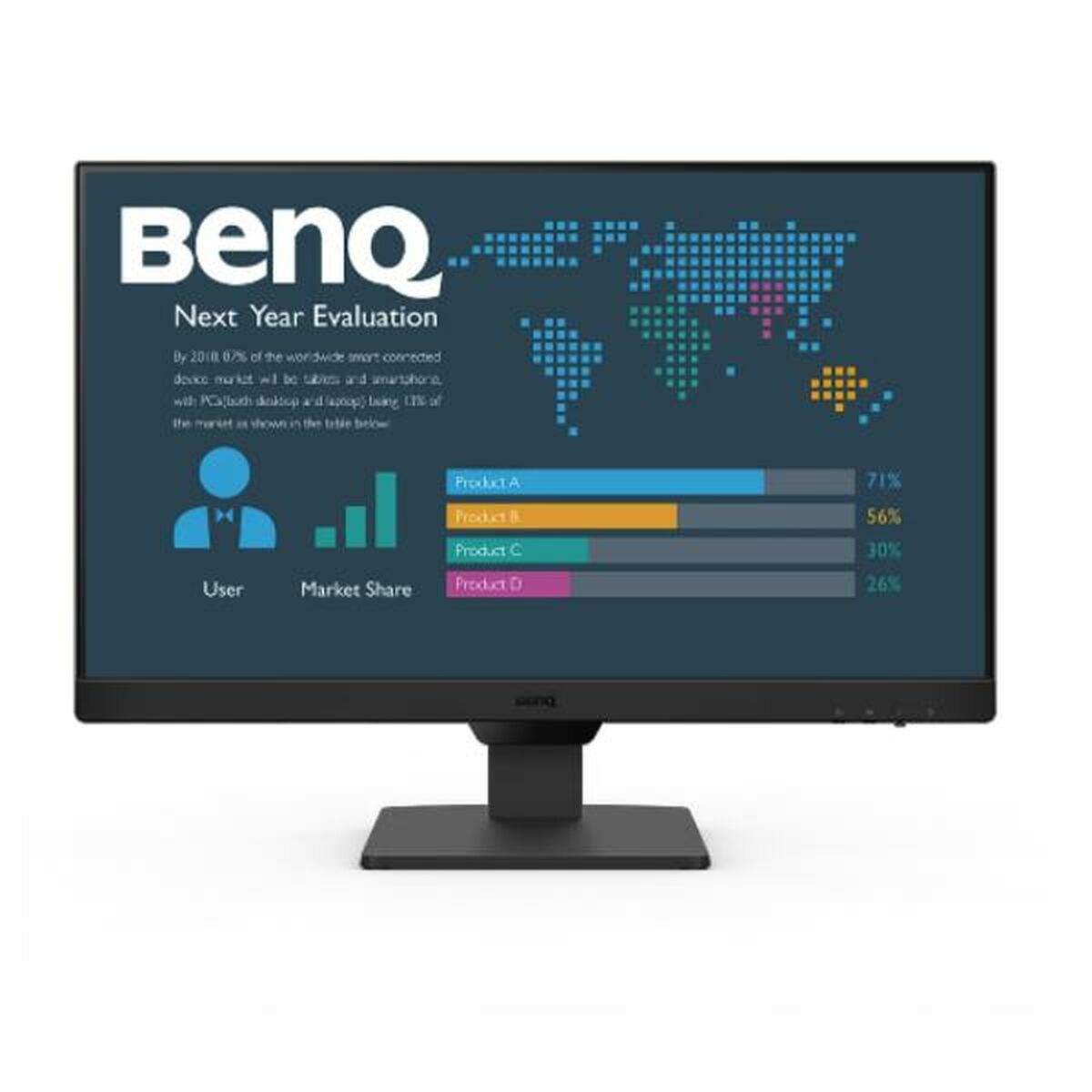 Monitor Gaming BenQ 9H.LM6LB.QBE 100 Hz 27" Full HD LCD - 2
