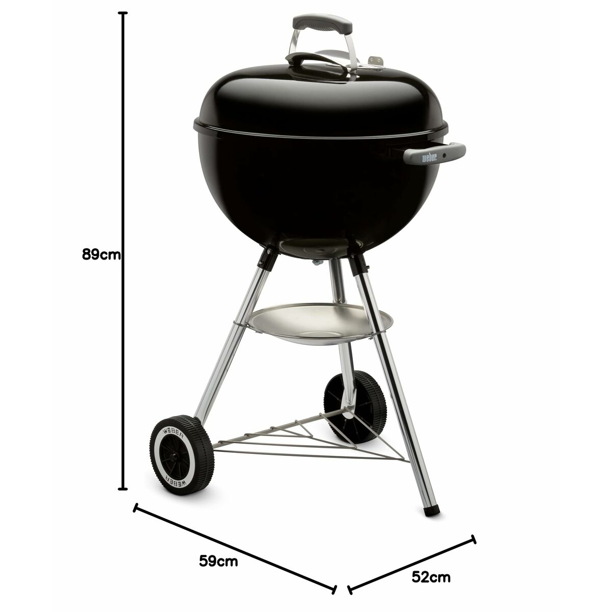 Bärbar Grill Weber 1241304 Polyester Aluminium Stål - 6