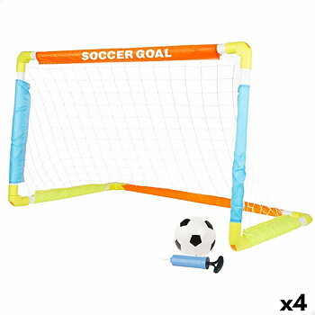 Fotbollsmål Colorbaby 100 x 60 x 60 cm (4 antal)
