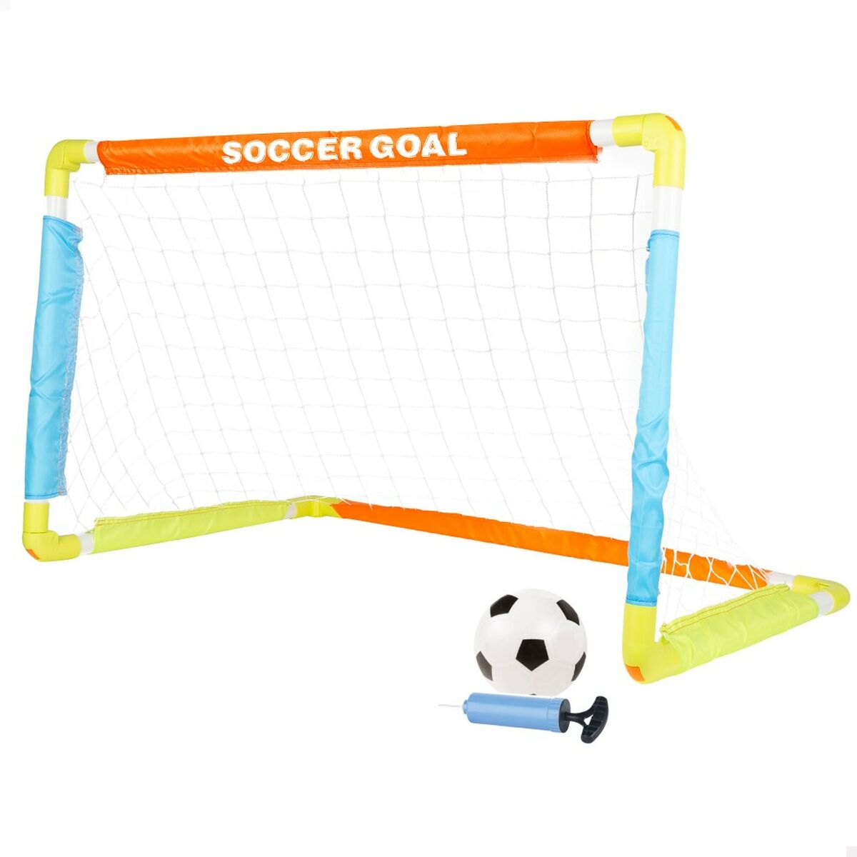 Fotbollsmål Colorbaby 100 x 60 x 60 cm (4 antal) - 9