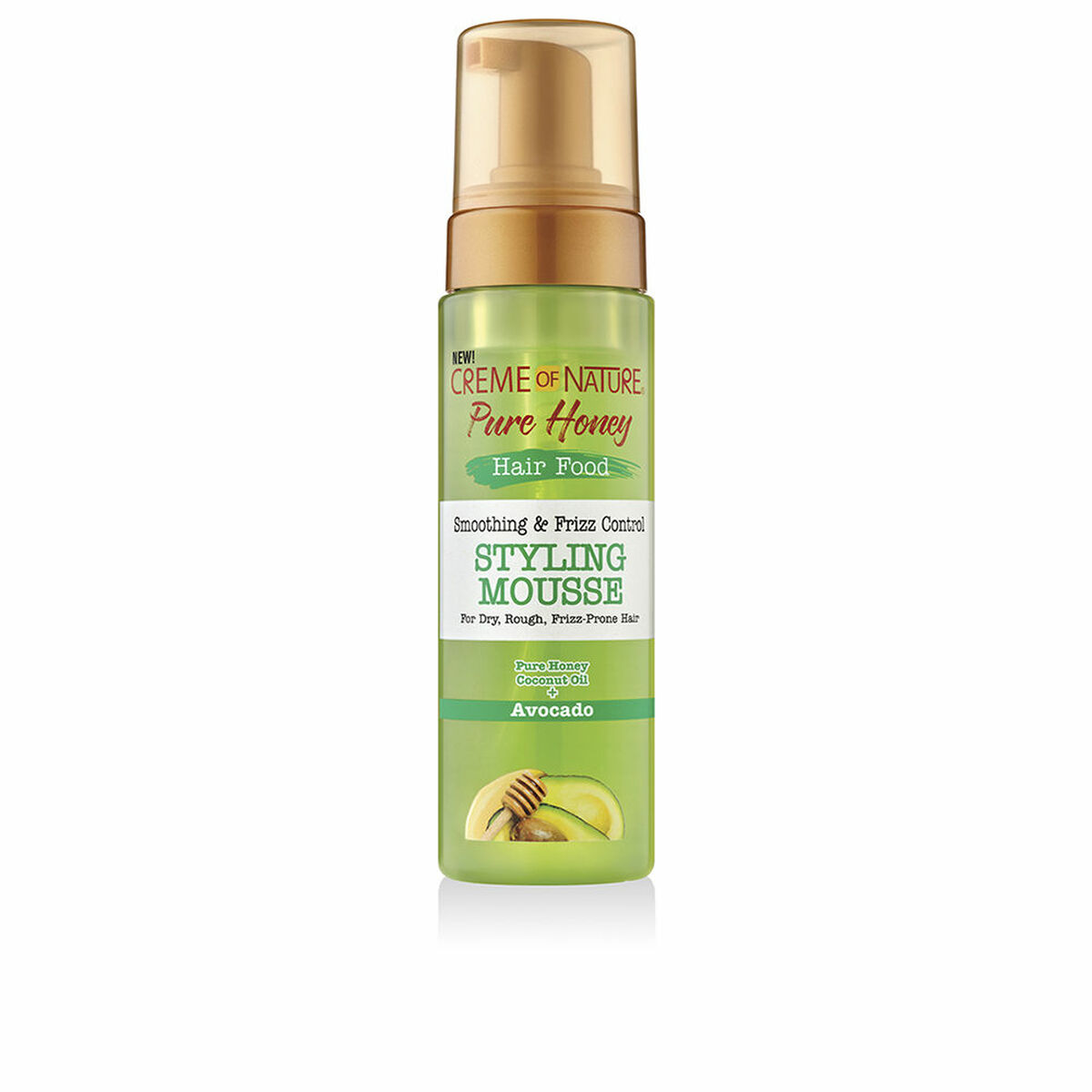 Fixerande mousse Creme Of Nature PURE HONEY 207 ml