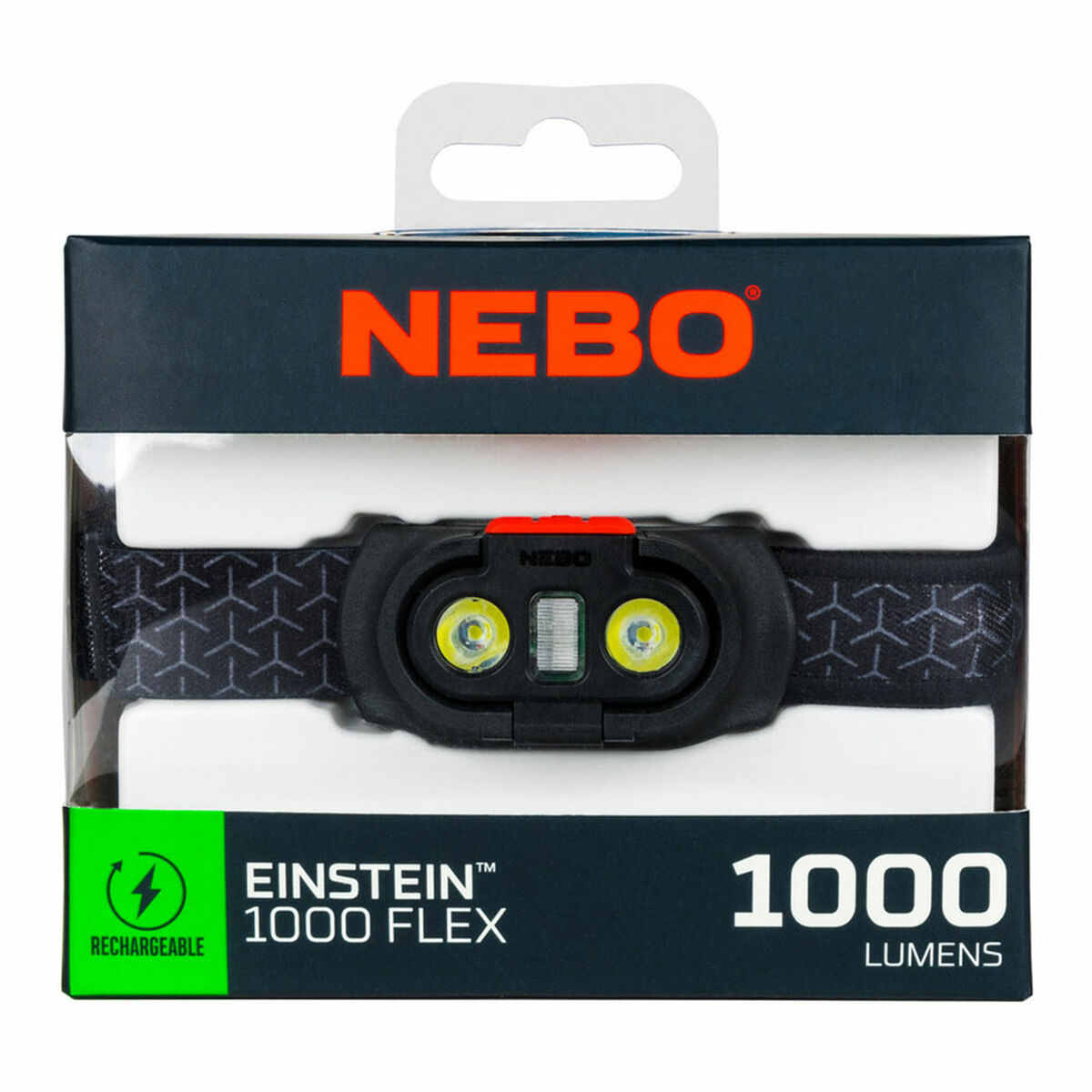 LED-lampa för huvudet Nebo Einstein™ 1000 Flex 1000 Lm - 8