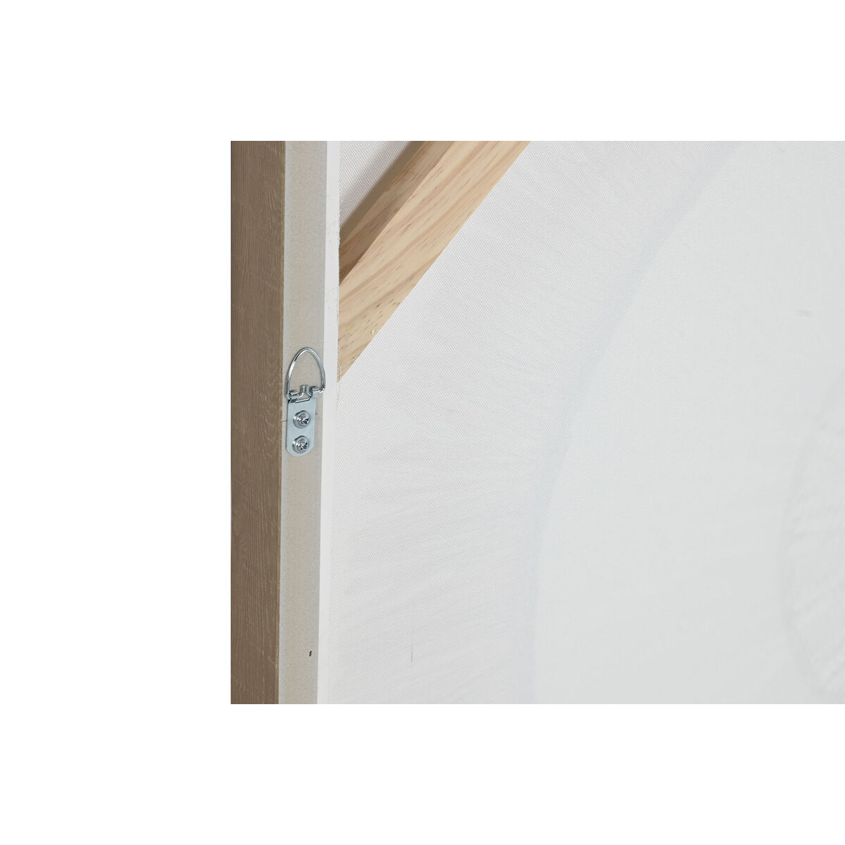 Kanvas Home ESPRIT Vit Naturell Boho 92 x 4,5 x 92 cm (2 antal) - 3