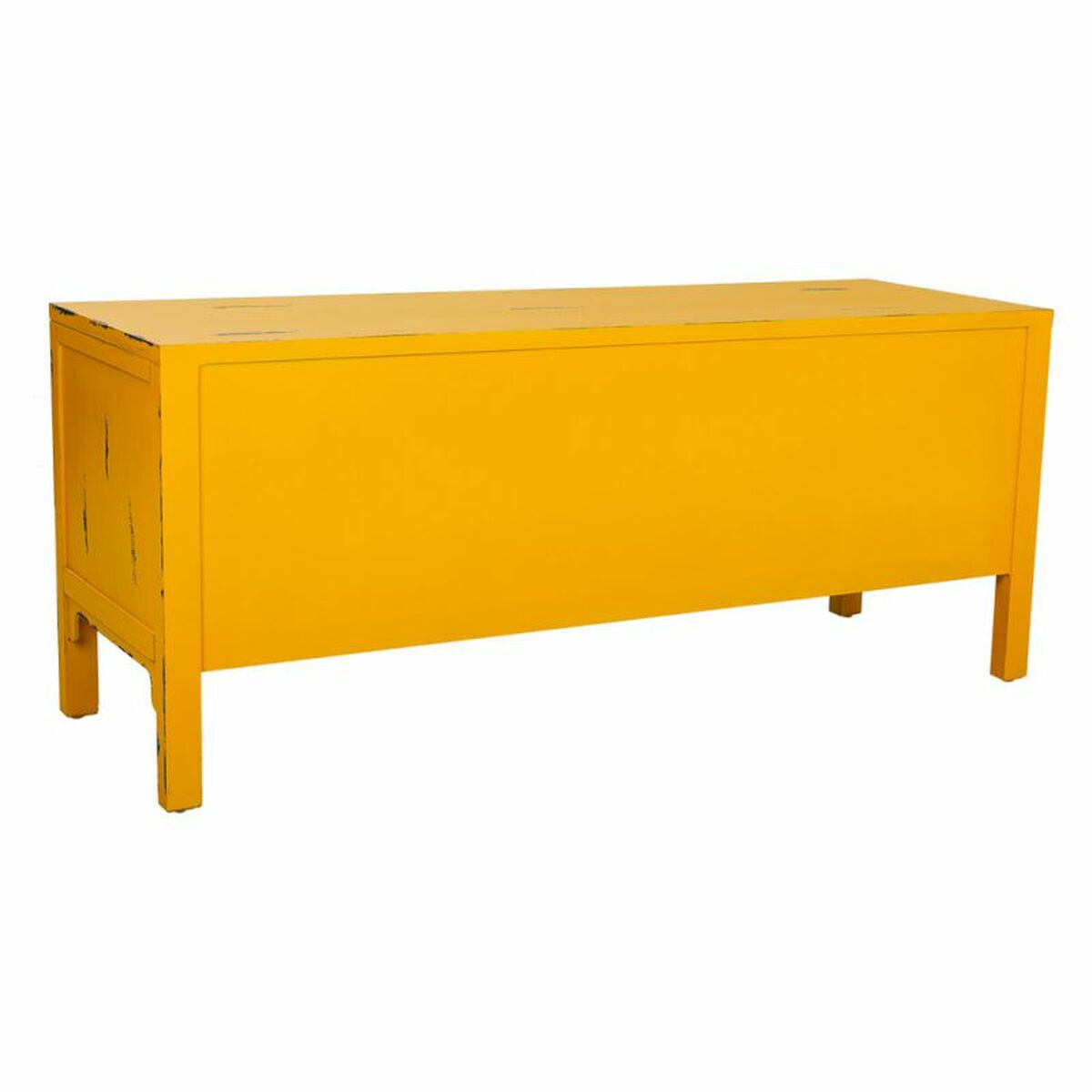 Flerfunktionslådor Alexandra House Living Gul Granträ Trä MDF 40 x 50 x 120 cm - 5