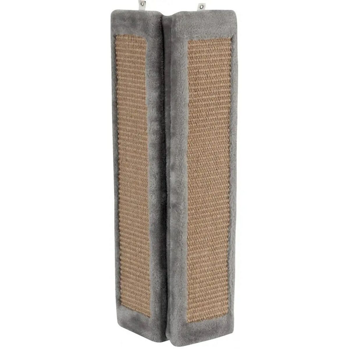 Klösbräda för katter Zolux 504042GRI Grå Trä Sisal 58 cm