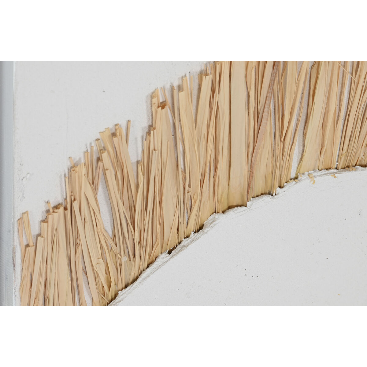 Kanvas Home ESPRIT Vit Naturell Boho 60 x 3 x 80 cm (2 antal) - 3