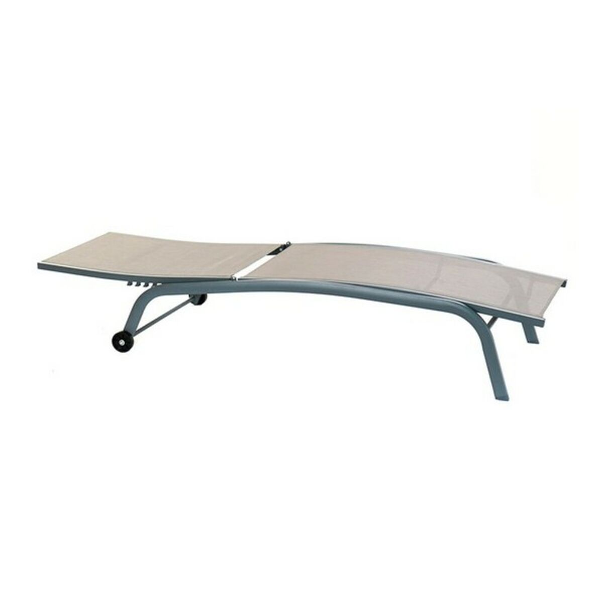 Edények DKD Home Decor Med hjul Grå PVC Aluminium (187,5 x 64 x 97 cm) - 3