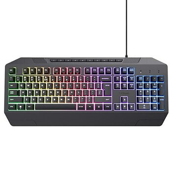 Gaming Tangentbord/ OR: Speltangentbord Trust GTX 836 EVOCX Qwerty Spanska