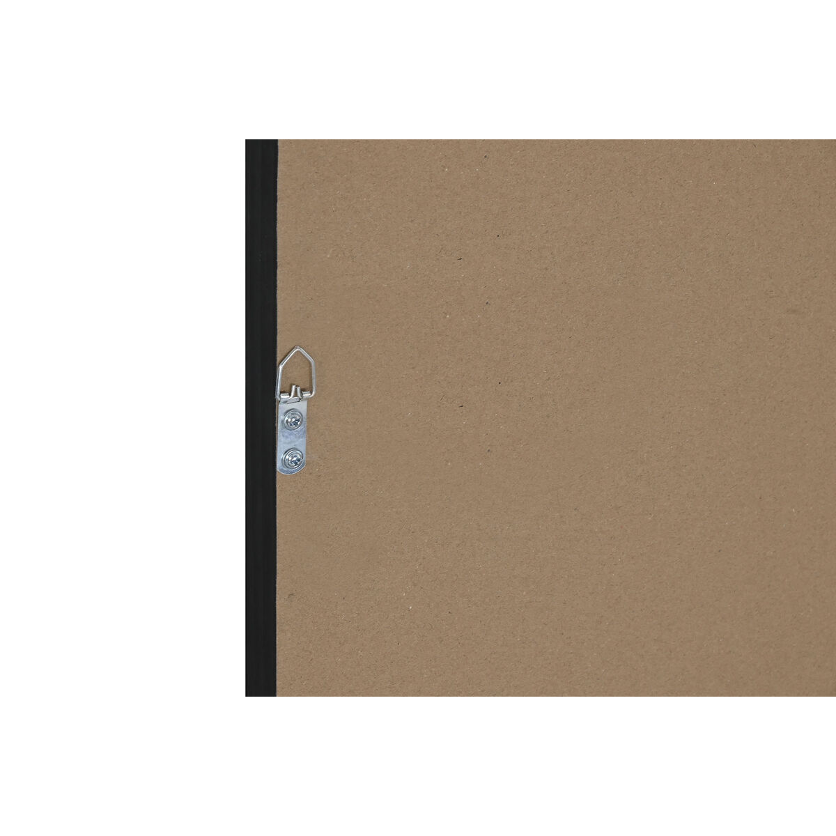 Kanvas Home ESPRIT Svart Naturell Modern Boho 50 x 3 x 60 cm (2 antal) - 4