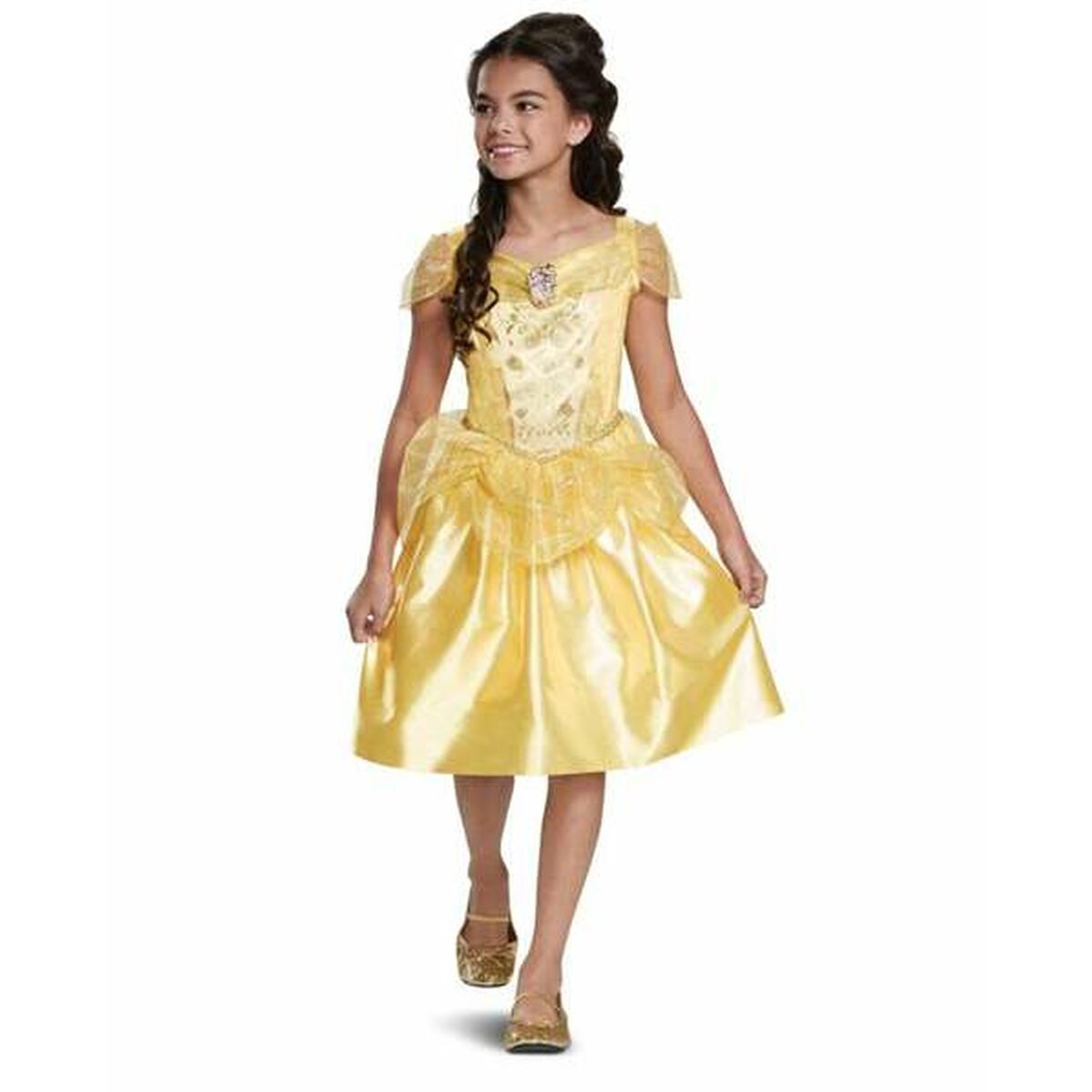 Maskeraddräkt för barn Disney Bella - 2