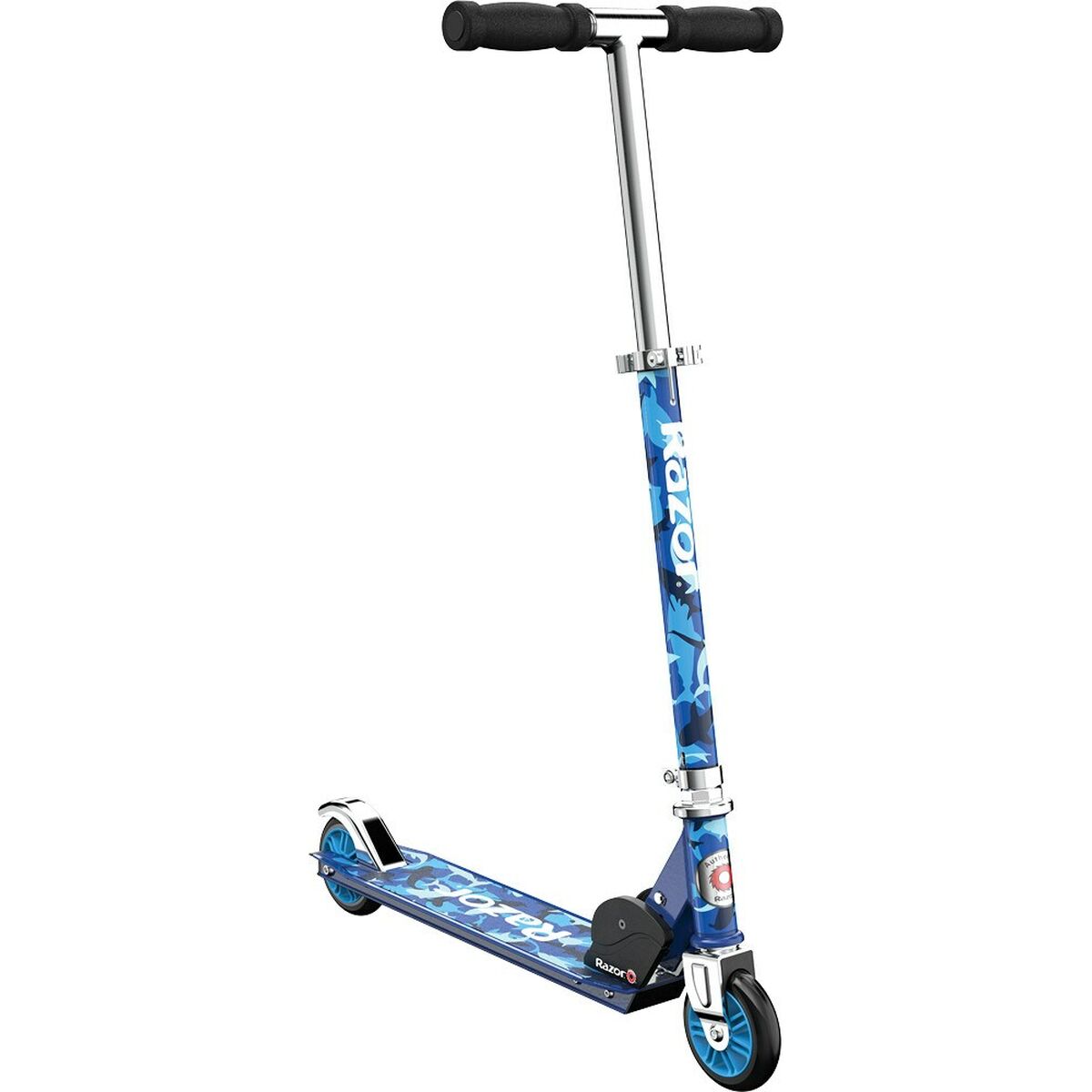 Sparkcykel A Shark Camo Razor 13010345 Blå - 3