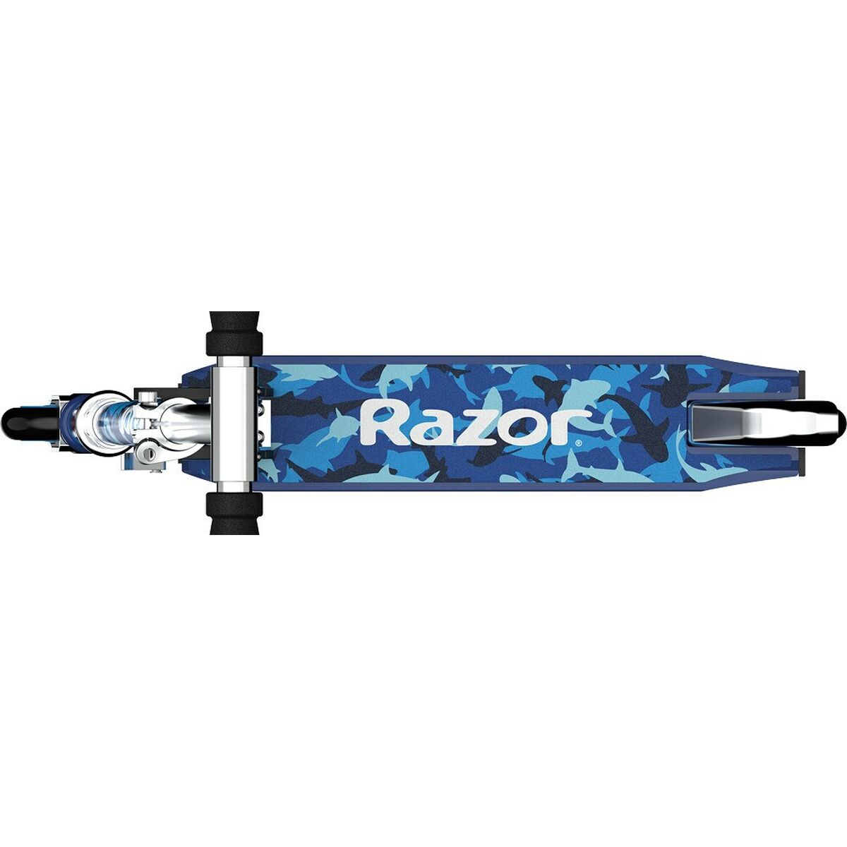 Sparkcykel A Shark Camo Razor 13010345 Blå - 2