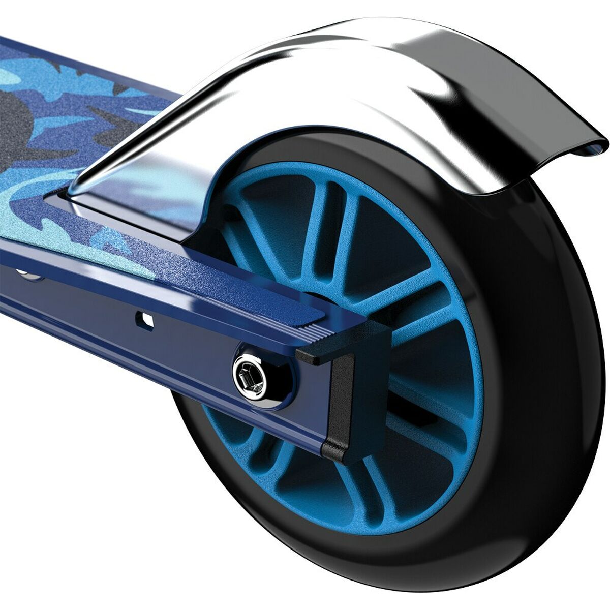 Sparkcykel A Shark Camo Razor 13010345 Blå - 4