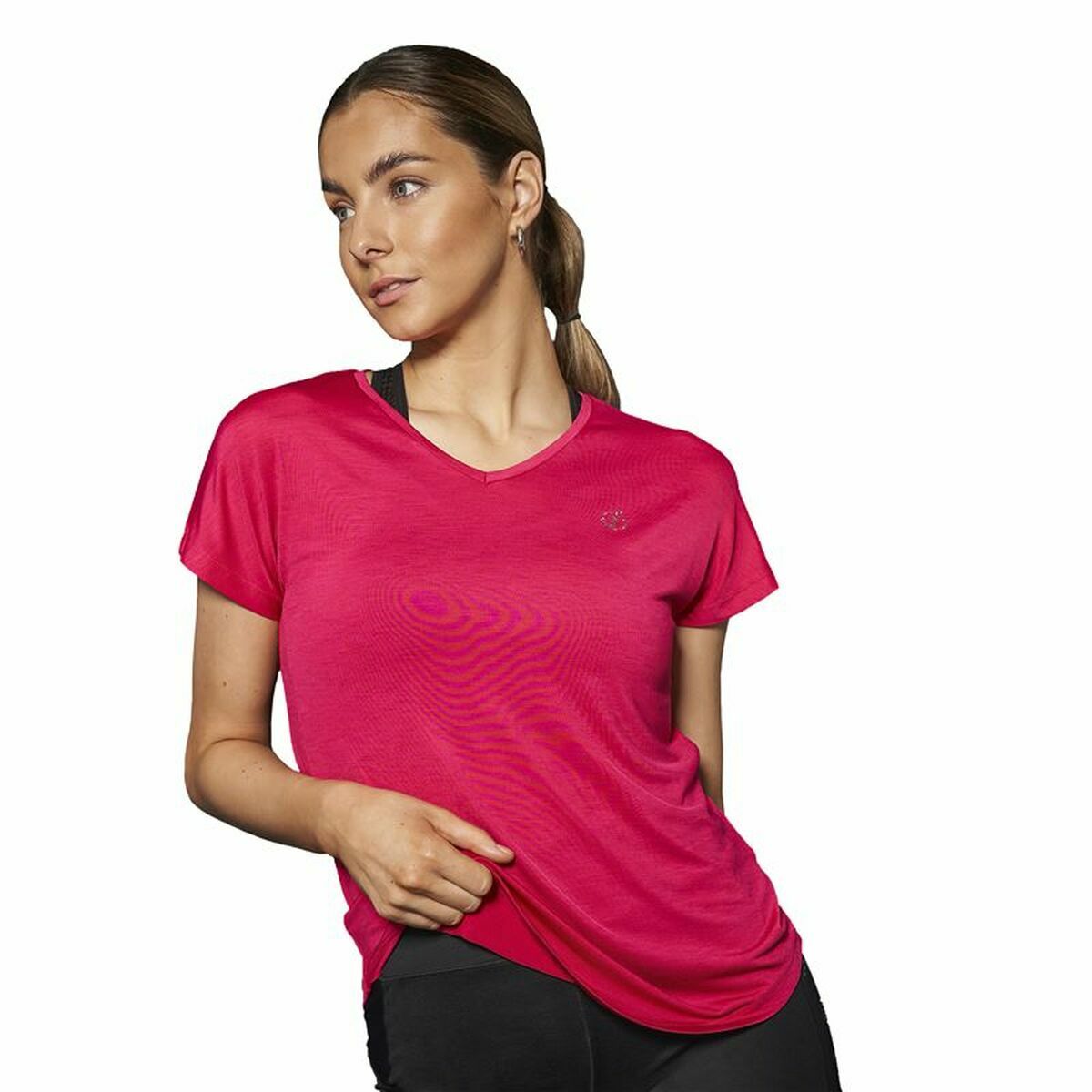T-shirt med kortärm Dam Dare 2b Agleam Rosa - 4