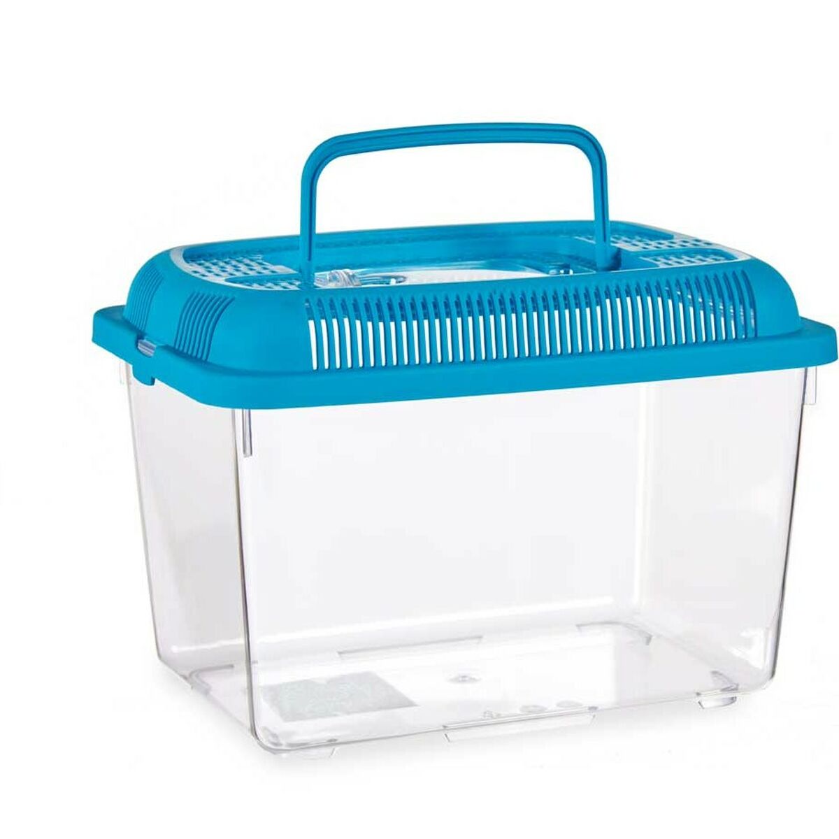 Fisktank Mascow Blå Plast 3 L 17 x 16 x 24 cm Med handtag Medium (12 antal) - 2