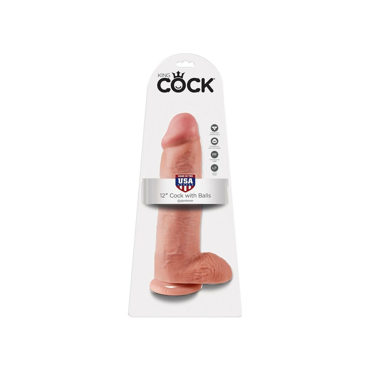 Realistisk dildo Pipedream King Cock