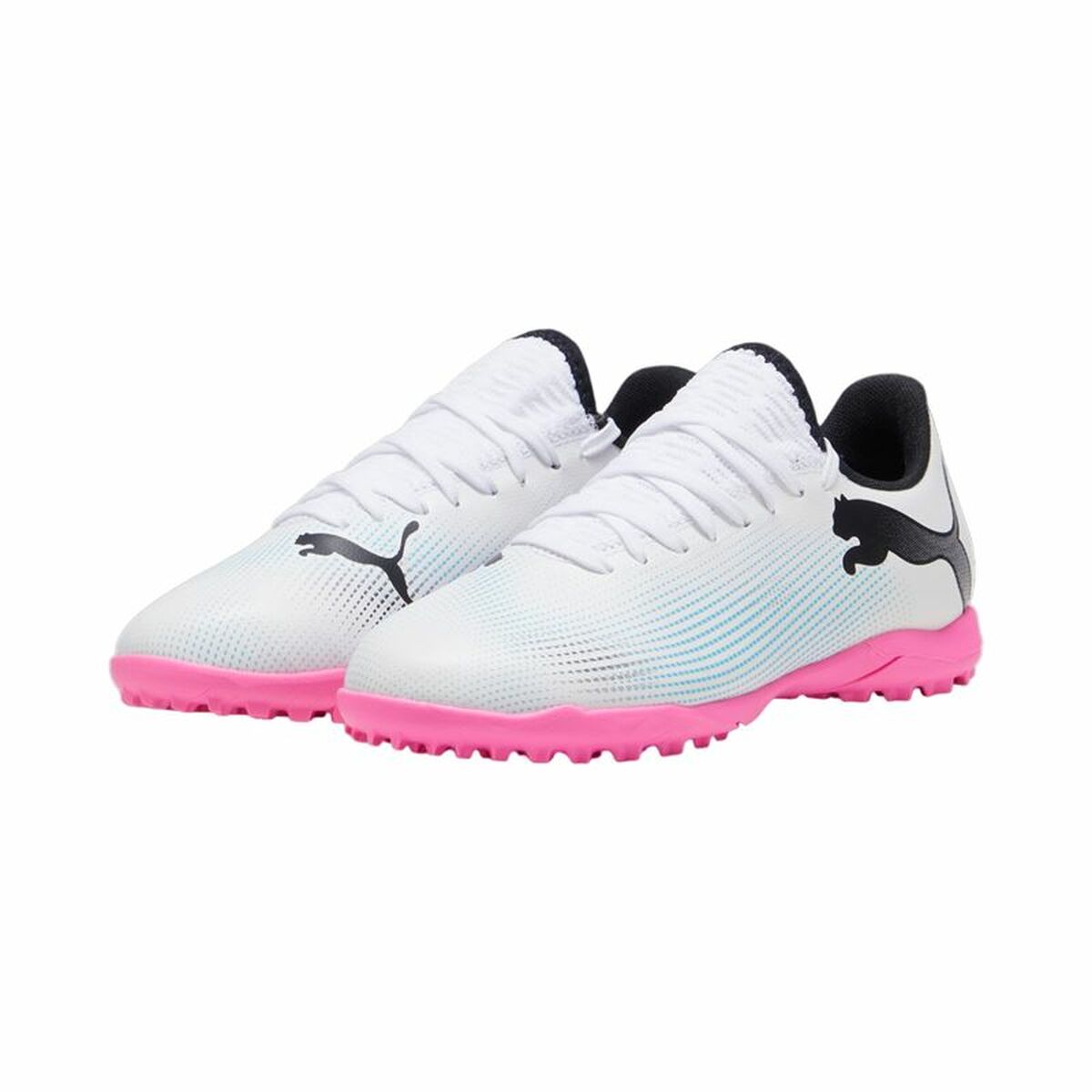 Fotbollsskor för inomhusbruk för barn Puma Future 7 Play Vit Barn Unisex - 4