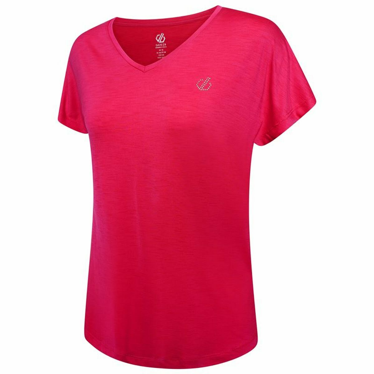 T-shirt med kortärm Dam Dare 2b Agleam Rosa - 2
