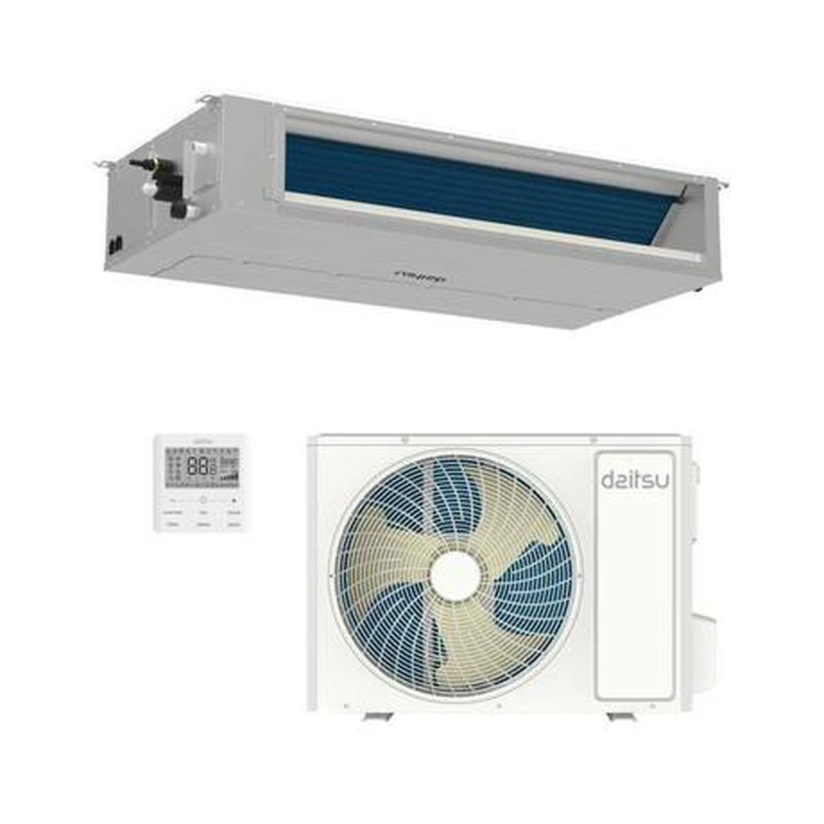 Luftkonditionering för kanalanslutning DAITSU ELECTRIC ACD42KDBS A+ A++ 12468 w - 2