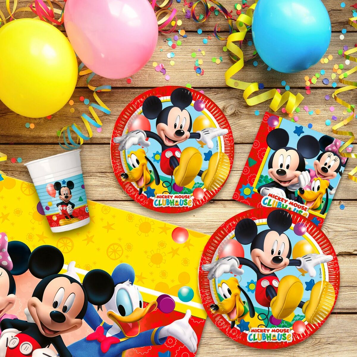 Festförråd - set Mickey Mouse 66 Delar - 8