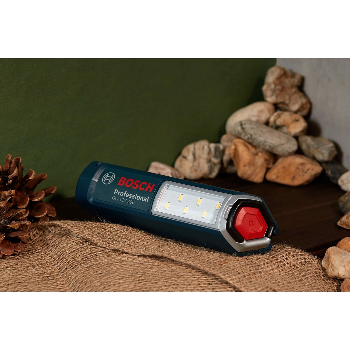 Ficklampa LED BOSCH GLI 12V-300 solo Batteri 300 Lm - 2