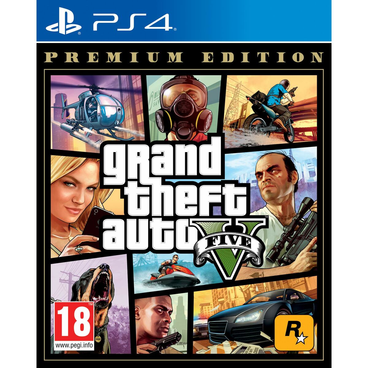 PlayStation 4 Videospel Sony PS4 GTA5 PE