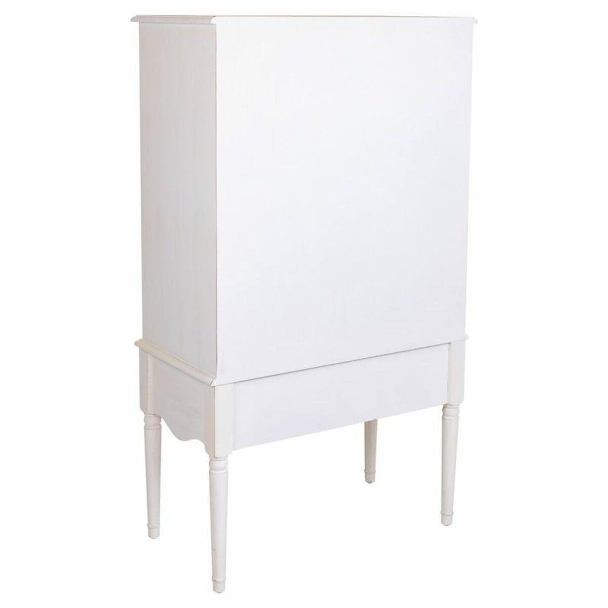 Skåp Alexandra House Living Vit Glas Granträ Trä MDF 12 x 140 x 80 cm - 7