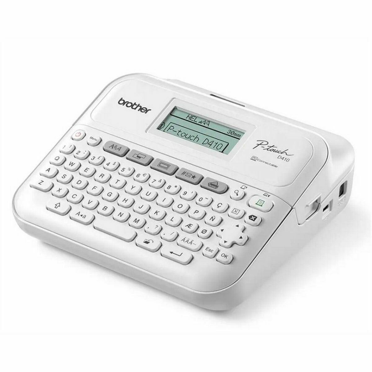 Elektrisk Etikettskrivare Brother PTD410UR1 Vit - 2