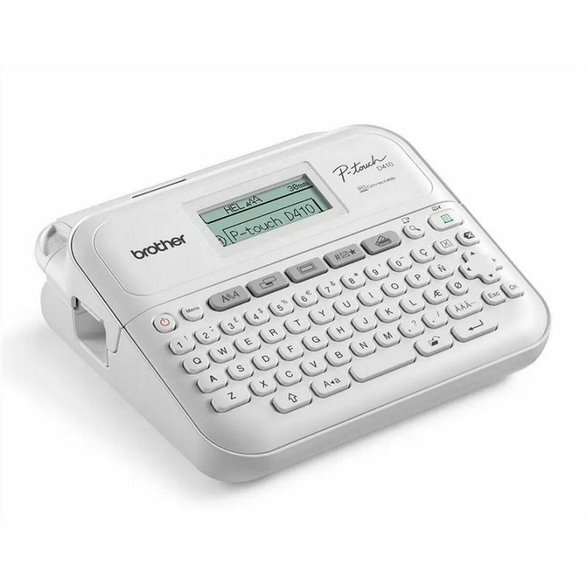 Elektrisk Etikettskrivare Brother PTD410UR1 Vit - 3