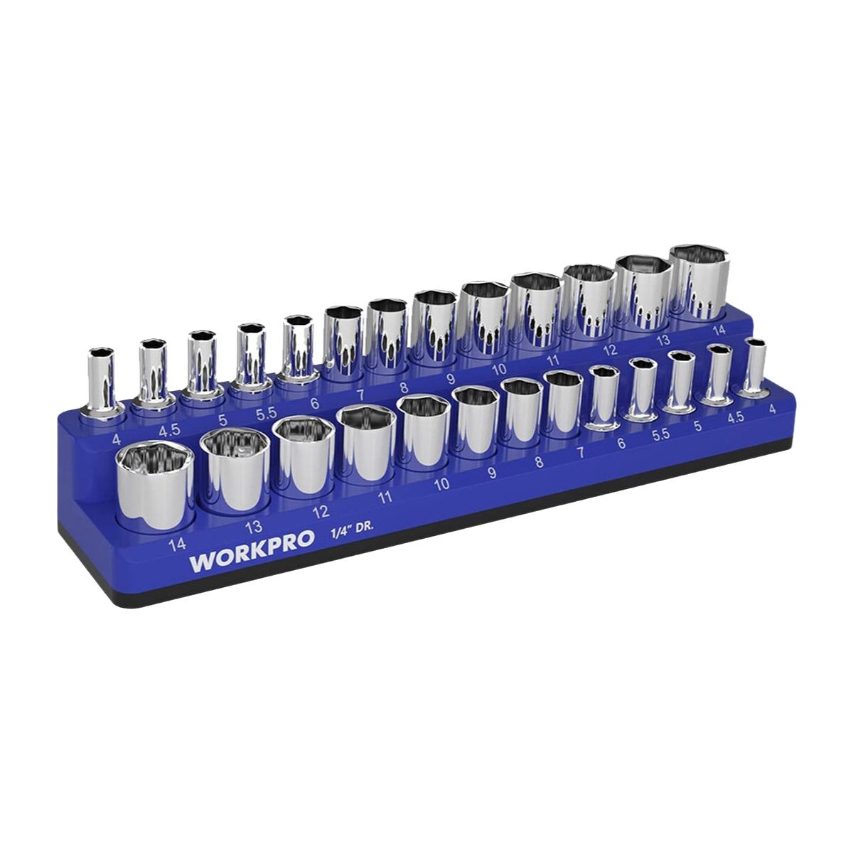 Verktygsförvaring Workpro 23,5 x 5,4 x 3,5 cm Metall - 4