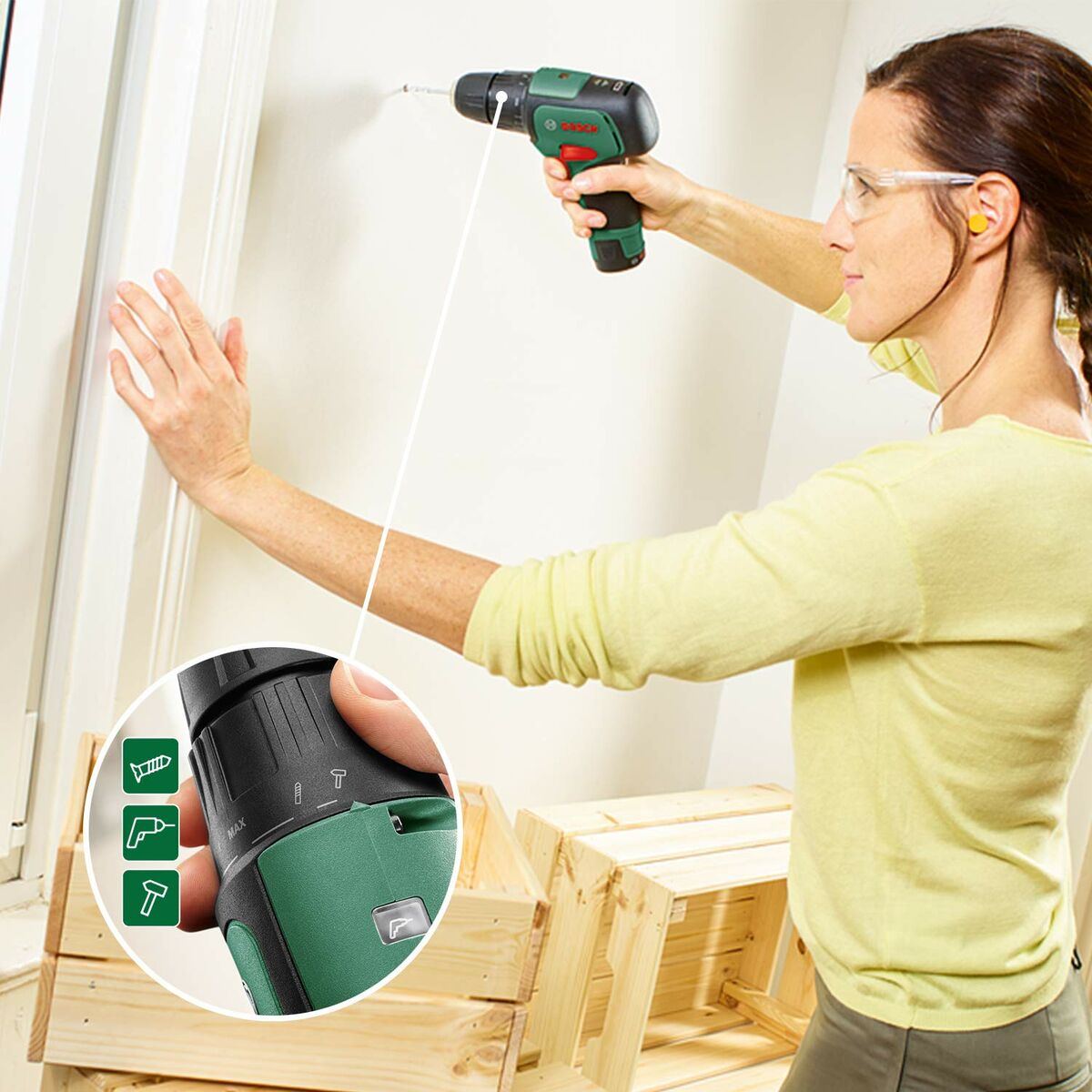 Borr/skruvdragare BOSCH EasyImpact 12 12 V - 5