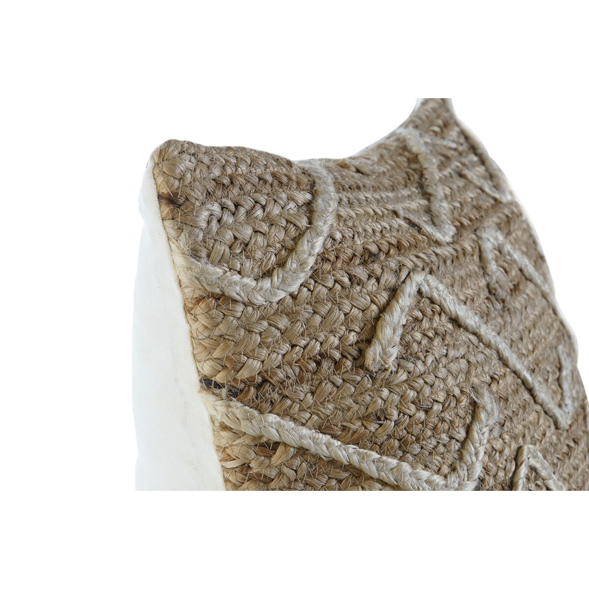Kudde Home ESPRIT Naturell 50 x 15 x 50 cm - 4
